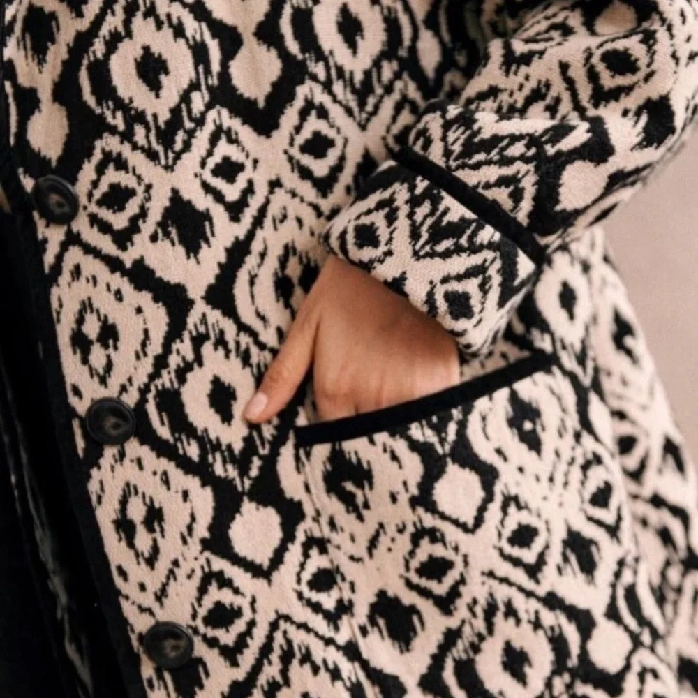 NWOT - Henri Coat by Sezane size 6 - Picture 9 of 16